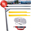 Lake Weed Cutter Tool 48" Cutting Width for Aquatic Plants - Effective Pond Maintenance Tool