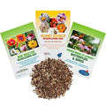 Wildflower Seeds Bulk - Pollinators Collection - Annual/Perennial Mix - Open-Pollinated Wildflower Seed Blend