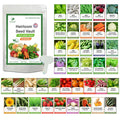 Heirloom Vegetable Seeds Survival Garden Kit - 39 Varieties, Over 18,000 Seeds, Non-GMO, Organic Gardening Supplies