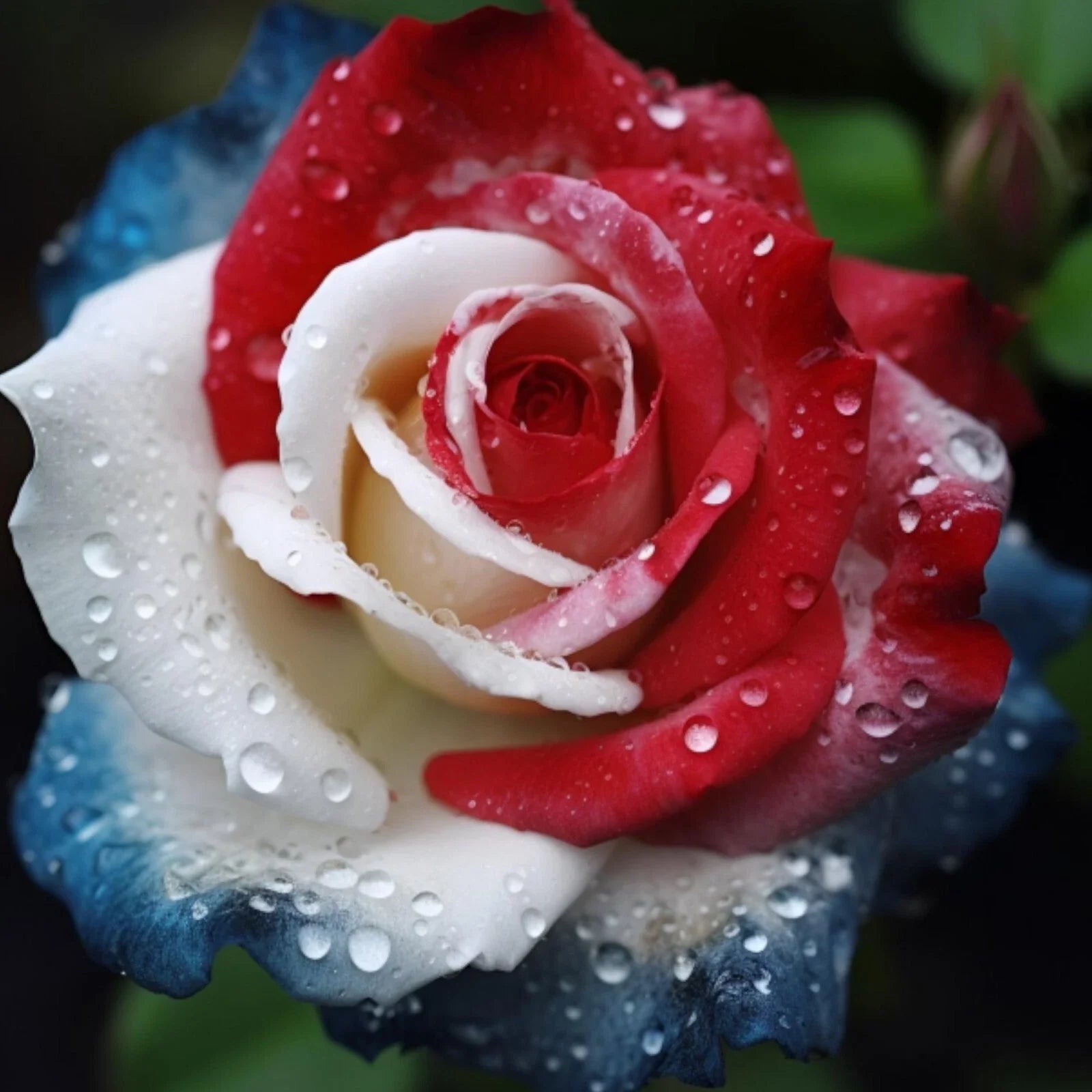 Rare Three-Color Rose Seeds - 20pcs Vibrant Blooms for Home Potted Garden - Rosa spp.