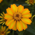 Zinnia Seeds, 1000 Count, Star Gold Variety, Zinnia elegans, Non-California Shipping