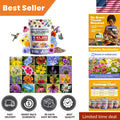 Wildflower Seed Mix - 63,200+ Seeds - 19 Varieties for Pollinator Gardens - Native Wildflowers