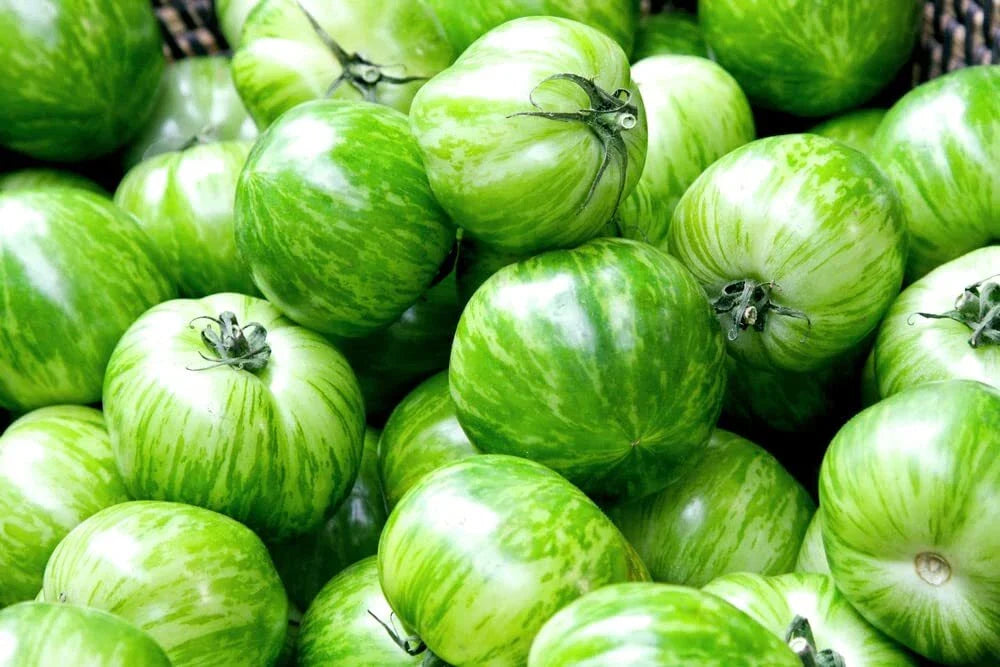 Green Zebra Tomato Seeds - 50+ Seeds - Heirloom Variety - Stripe Pattern - Solanum lycopersicum - Made in USA