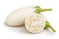 Casper White Eggplant Seeds - Heirloom, Organic, Non-GMO - 50+ Rare Seeds - Solanum melongena