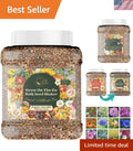 Wildflower Seeds Bulk Pack – 300,000+ Easy Shaker – Colorful Mix for Garden Planting – Ideal for Outdoor Spaces