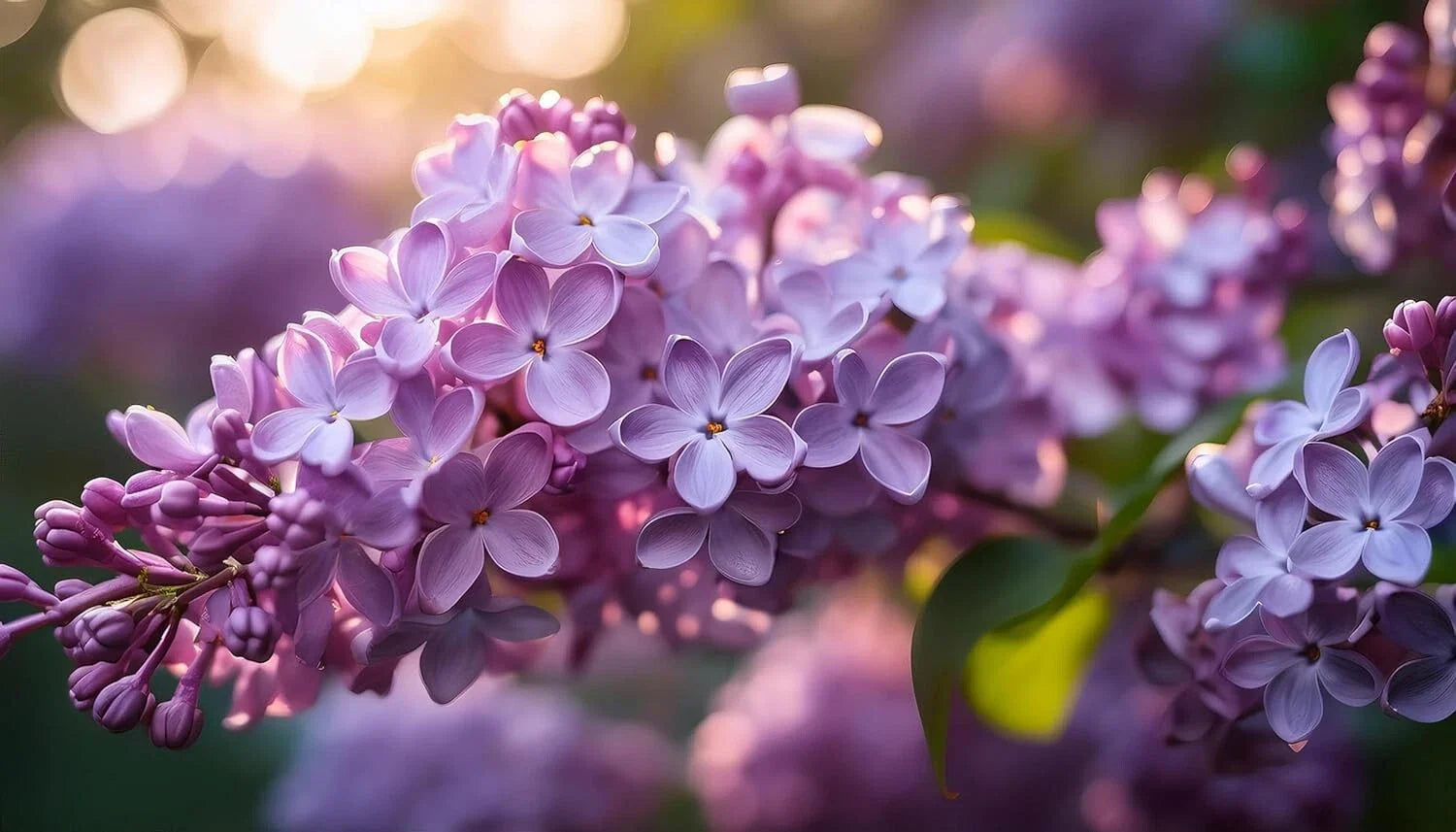 Late Lilac Seedling 18-24" Syringa vulgaris Purple Flowering Plant