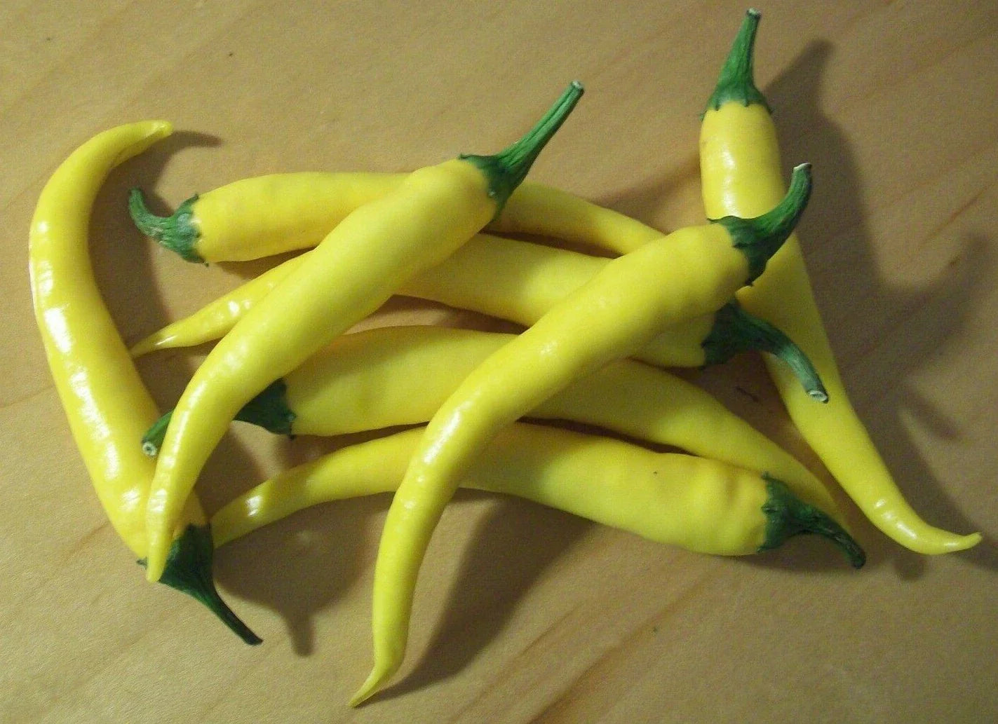 Yellow Cayenne Hot Pepper Seeds - 50+ Seeds - Rare, Non-GMO, Spicy Capsicum annuum