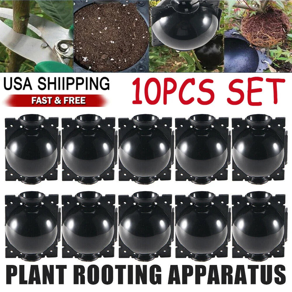 High Pressure Propagation Rooting Device Box - 10X Grafting Tool for Plant Growth - Garden Propagation System