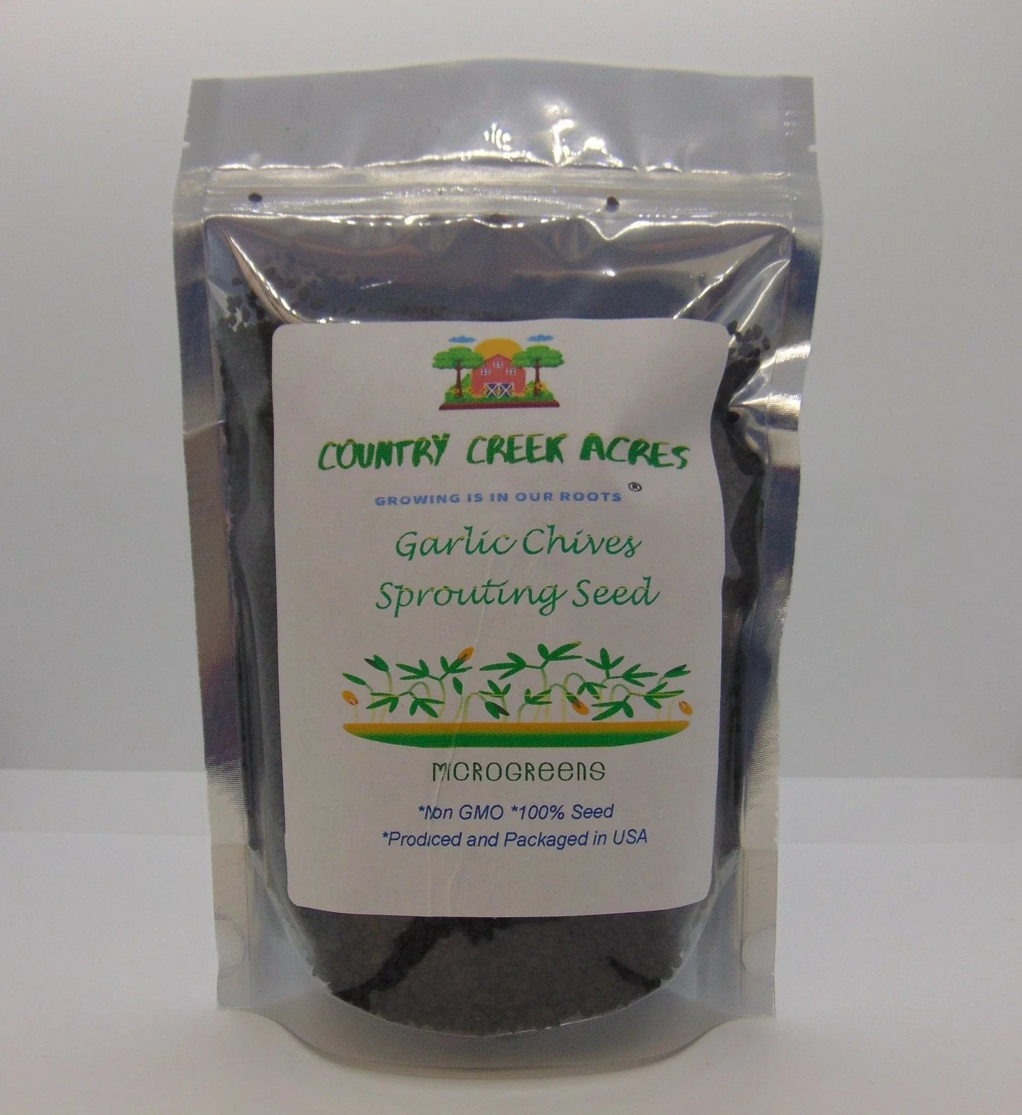 Garlic Chives Seeds 12 Ounces - Microgreen/Sprouting Allium tuberosum