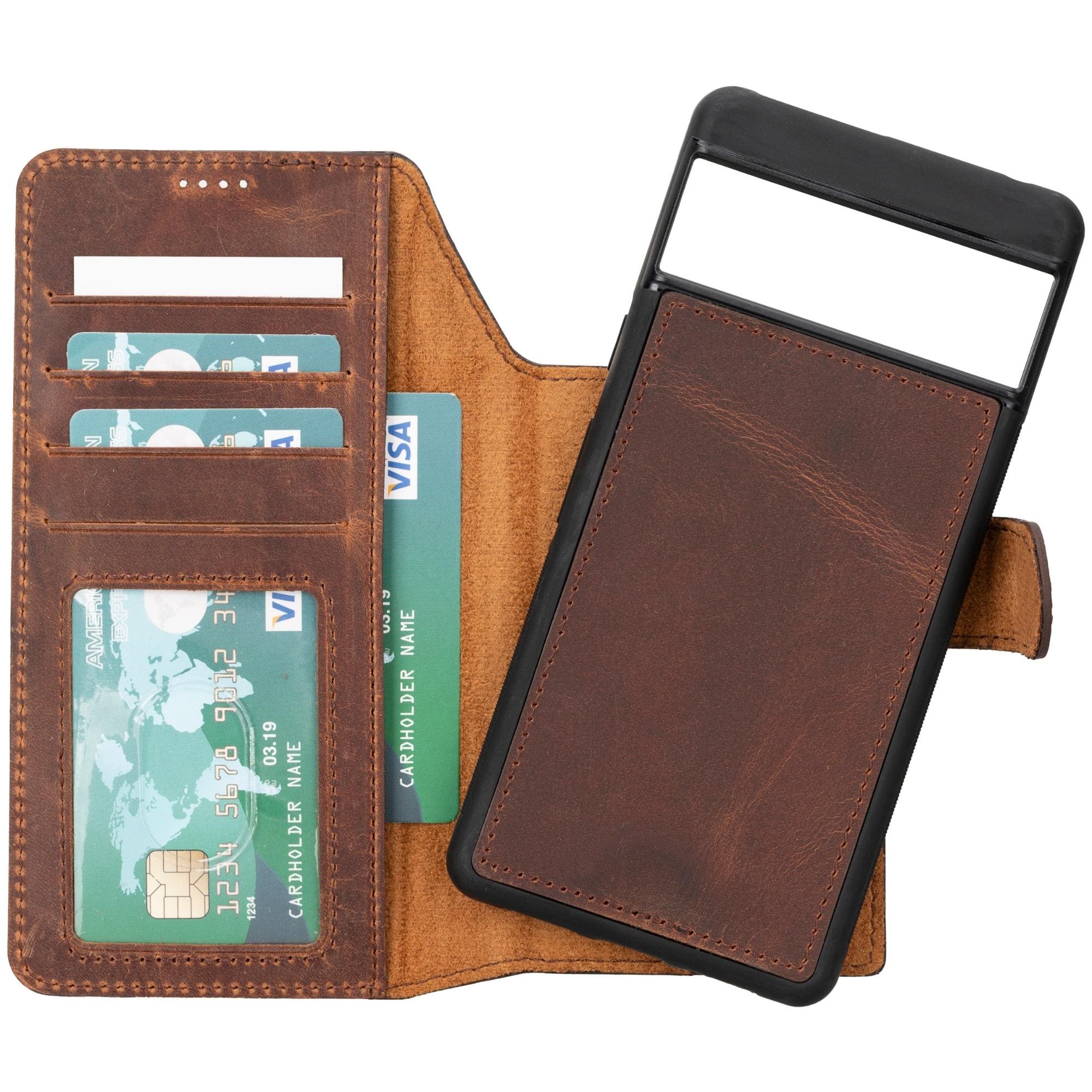 Sheridan Leather Detachable Wallet for Google Pixel 5