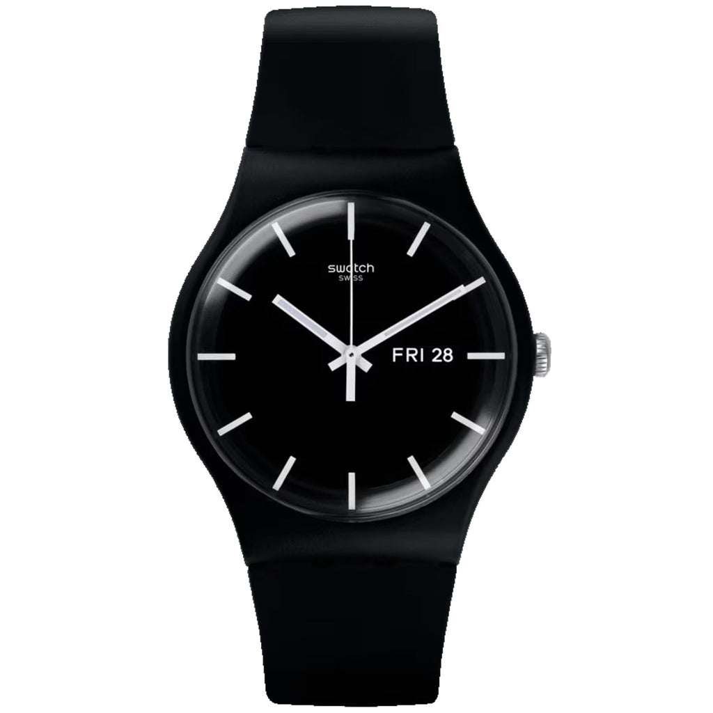Swatch Men's Originals Power Tracking Mono Black