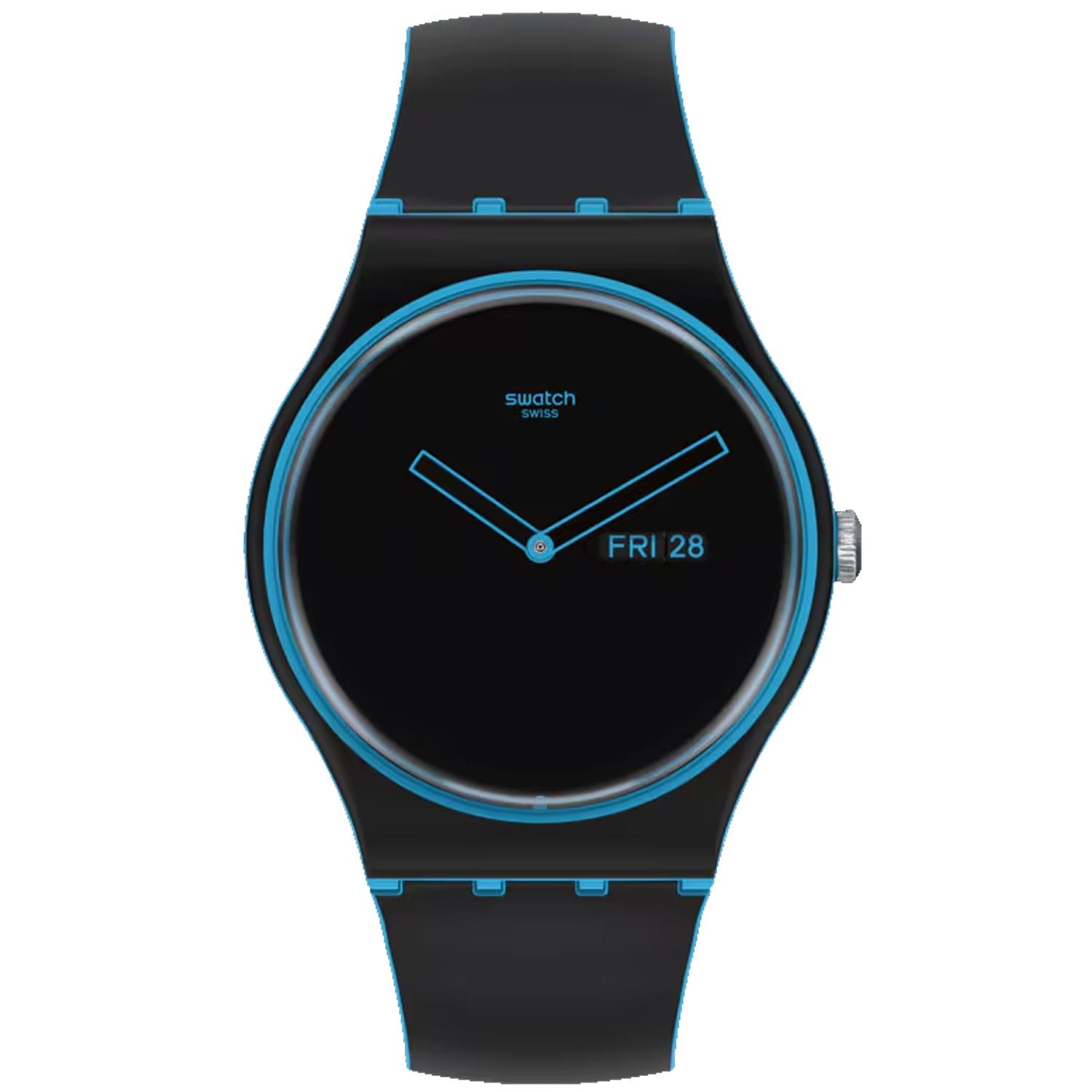 Swatch Men's Originals Monthly Drops Minimal Line Blue