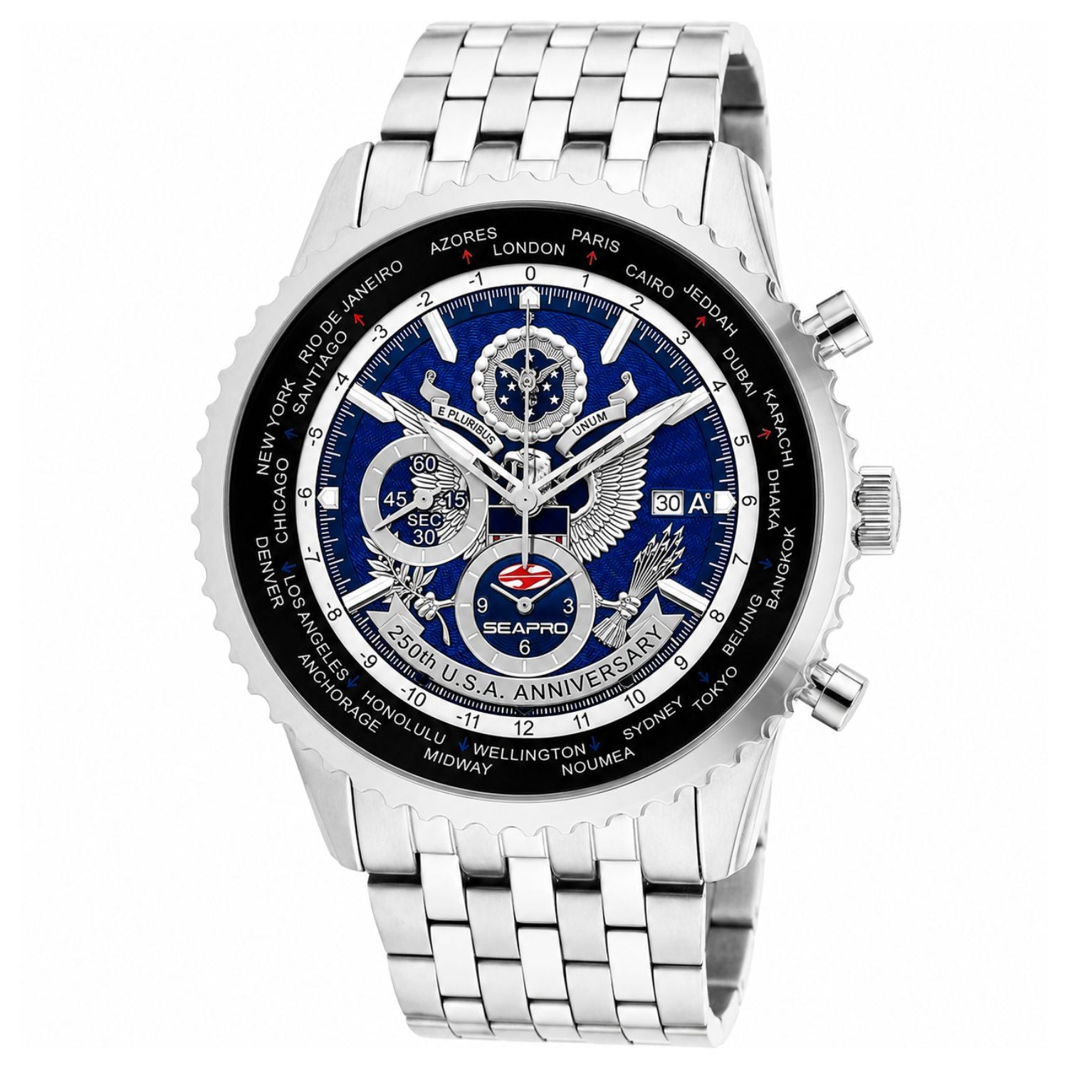 Seapro Men's 250th Anniversary Meridian Limited Edition Timepiece