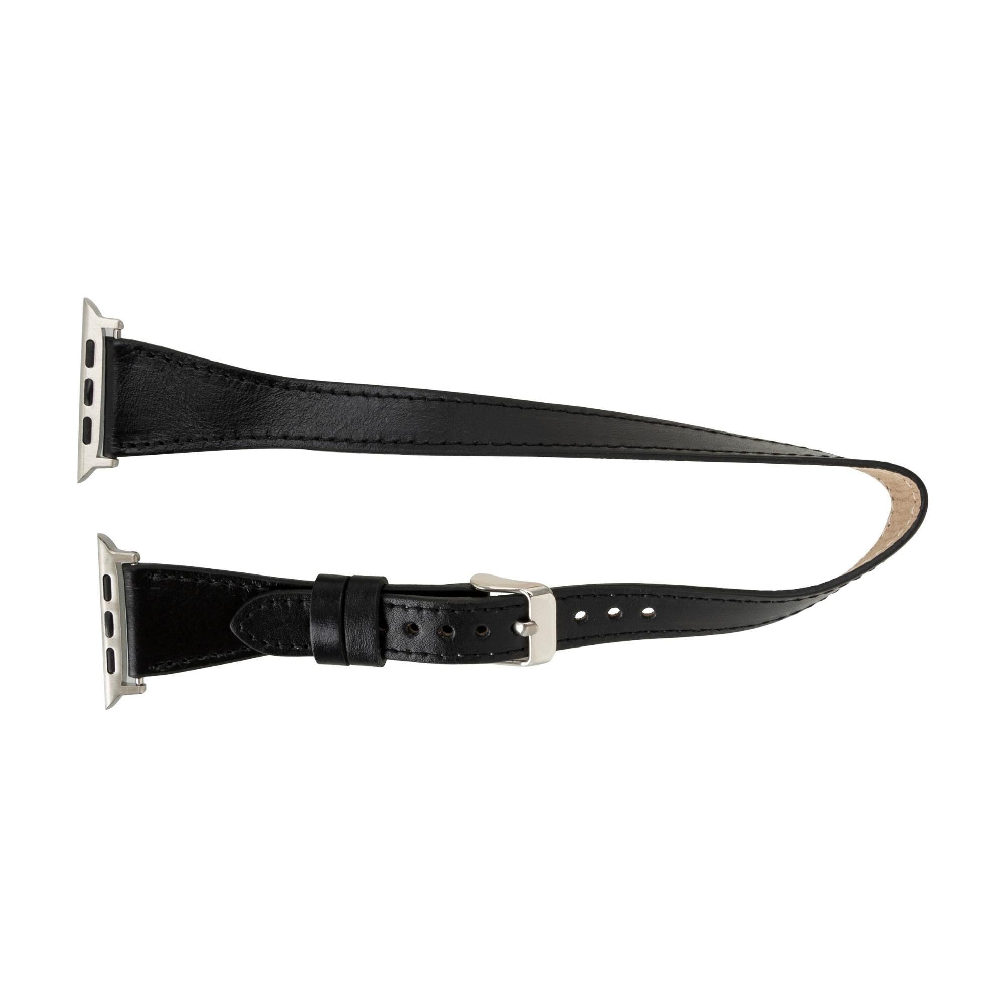 Vail Double Tour Leather Bands for Apple Watch 9, Ultra 2 and SE