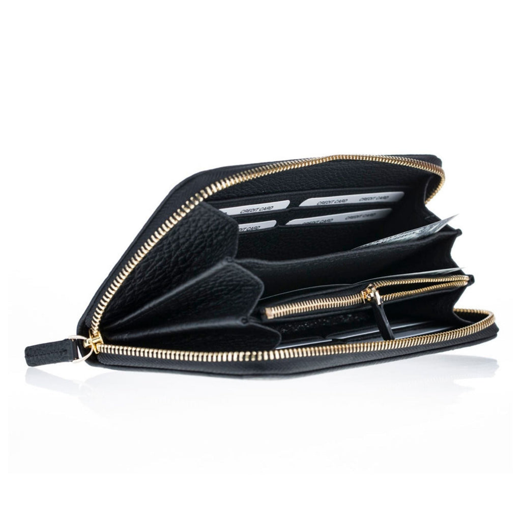 Westminster Handmade Full-Grain Leather Zippered Ladies Handbag