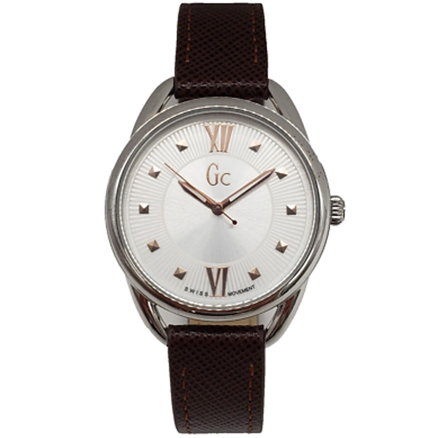 Guess Women's GC Brown Leather